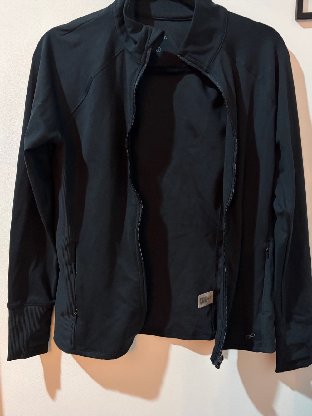 Women's Black Performance Bomber Jacket by (unknown)
